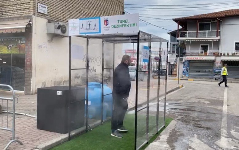 Nga nesër pëdoren kabinat e dezinfektimit në Tiranë