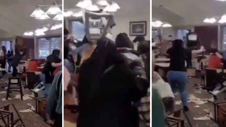 Mbi 40 persona rrahen mes vete për biftekun e fundit në restoran