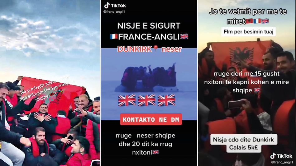 Mbi 5000 shqiptarë kanë shkuar me gomone në Angli këtë vit, 300 vetëm të mërkurën