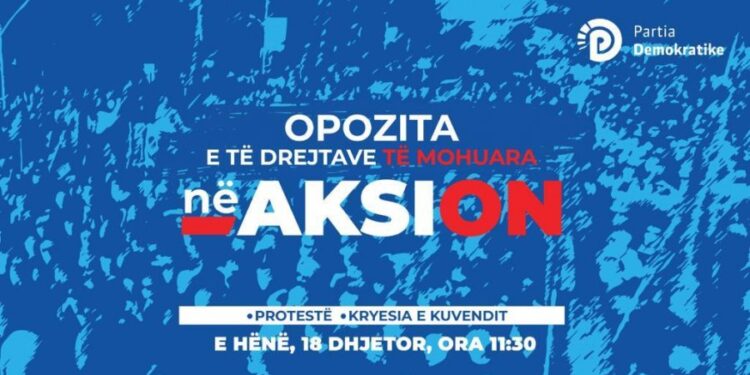 Zbulohet slogani i protestës së opozitës dhe ora, ja kur do të mbahet protesta e së hënës
