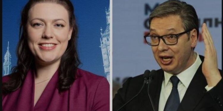 Deputetja britanike: Vuçiç më ka kërcënuar