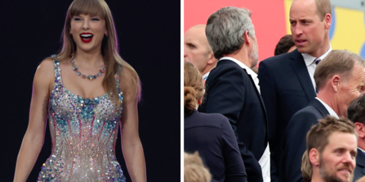 Taylor Swift performoi në Londër, a ishte Princi William me fëmijët e tij në audiencë?