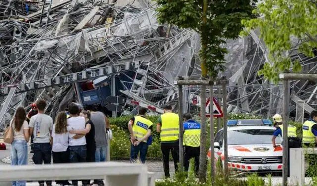 Shembet skela në Zvicër, shumica e punëtorëve ishin shqiptarë, ka viktima dhe të plagosur