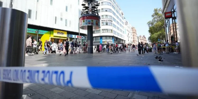 VIDEO/ Plagosja me thikë e nënë e bijë në Angli, kush ishte heroi që i rrëmbeu thikën autorit