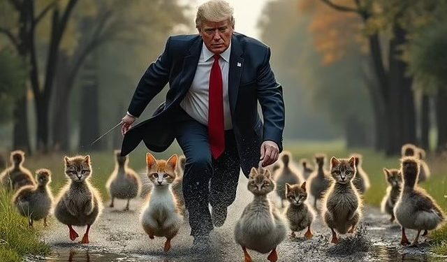 “Kafshët shtëpiake për Trump”/ Plasin “memet” pasi ish-presidenti tha se emigrantët po hanë mace dhe qen