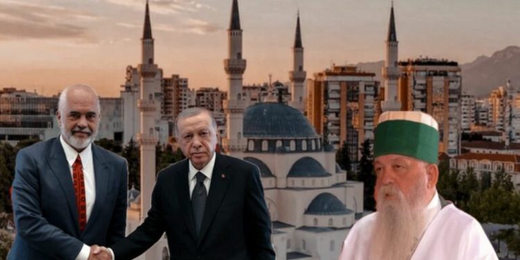 Erdogan nesër takim edhe me Baba Mondin?! Përveç inagurimit të xhamisë së Namazgjasë, pritet dhe…