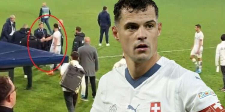 U përshëndetën në fund të ndeshjes, trajneri serb zbulon fjalët që ia tha Granit Xhaka