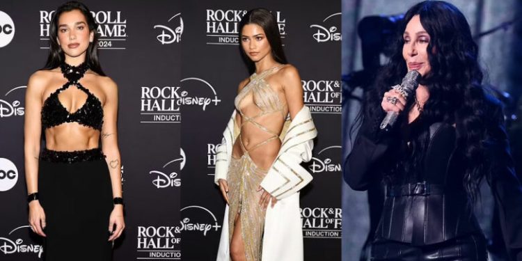 Dua Lipa, Zendaya dhe Cher kryesojnë me elegancë, në ceremoninë e induksionit të ‘Rock & Roll Hall of Fame’ 2024