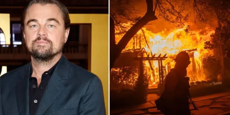 “Lumë” kritikash pasi u largua me avion privat nga zjarret në Los Angeles, DiCaprio “regullon gabimin”