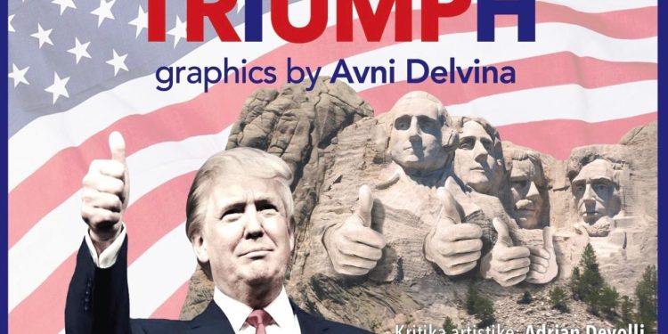 ‘TRIUMPH’/ Ekspozita e re e Avni Delvinës ditën e inagurimit të Presidentit Donald Trump