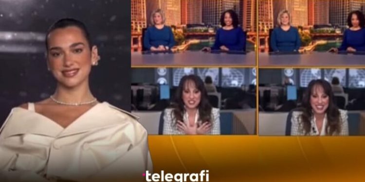 Gazetarja nga ‘CBS News Chicago’ i flet shqip Dua Lipës: Motra ime shqiptare, jam shumë krenare për ty
