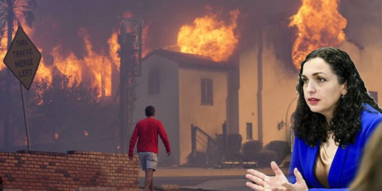 Zjarret shkatërruese në Los Anxheles, Osmani: Jemi me ju