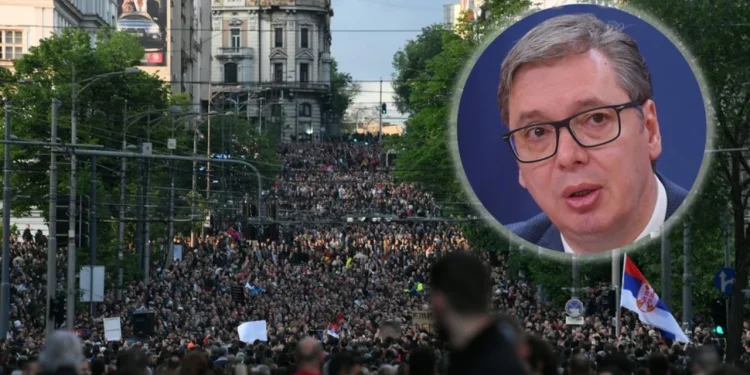 “Dëgjo protestat”/ Mesazhi i deputetëve gjermanë të CDU/CSU për presidentin e Serbisë