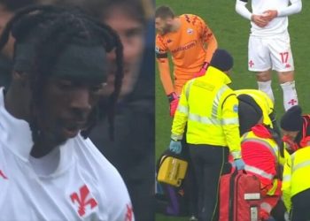 Moment frike dhe paniku në ndeshjen e Serie A: Kean ra pa ndjenja në fushë, u dërgua me urgjencë në spital