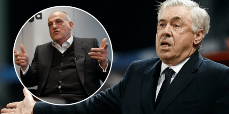 “Askush në Real Madrid nuk e ka humbur mendjen”, Ancelotti i përgjigjet Javier Tebasit