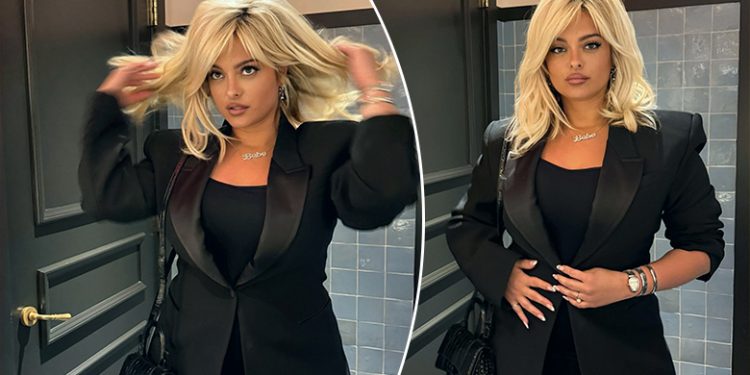 Bebe Rexha me paraqitje atraktive në të zeza: Kjo që shihni, nuk është e lirë