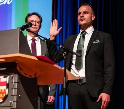 Betohet Arianit Besiri, kryetari i parë shqiptar i një bashkie në Gjermani