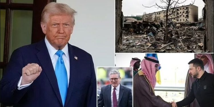 Trump vendos të heqë ndalimin e ndarjes së ndihmës dhe inteligjencës për Ukrainën, pas lutjes së kryeministrit britanik