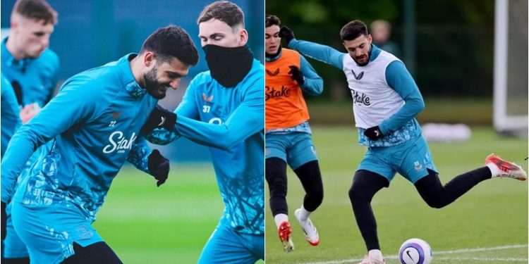 Everton ‘nxjerr provat’, Armando Broja stërvitje të plotë! Shpreson Sylvinho