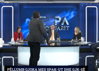 VIDEO/ Andi Bushati braktis i revoltuar studion, pas përplasjes me Klodiana Lalën: Më ler të flas, ose ta dh*es! Ik o p*rdhu tani!