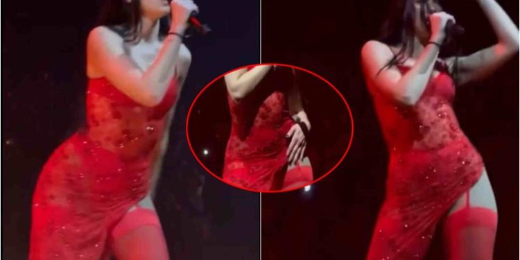 Dua Lipa ndez skenën! Performanca e saj ‘e nxehtë’ lë pa fjalë fansat gjatë turneut të fundit
