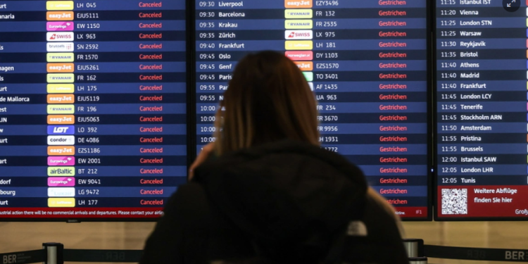 Greva në aeroporte, anulohen 3.400 fluturime në Gjermani, preken gjysmë milioni pasagjerë