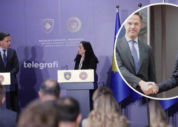 Vizita e Sekretarit të Përgjithshëm të NATO-s në Kosovë – çfarë tha Rutte pas takimit me presidenten Osmani dhe kryeministrin Kurti?