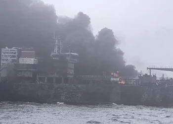 Britania përgatitet për katastrofë mjedisore, pas përplasjes së anijeve në Detin e Veriut