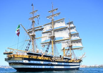 “Amerigo Vespucci” në Durrës, veliera legjendë e Marinës Italiane hapet për publikun