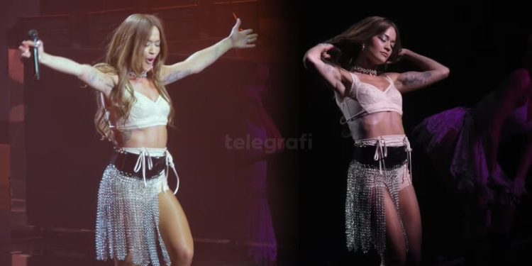 Rita Ora elektrizon audiencën me performancën e saj mahnitëse në Vancouver