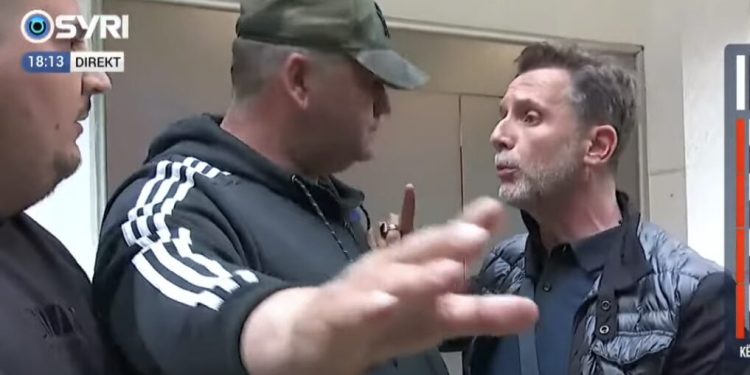 Mu zhduk…! Erion Braçe në zyrën e patronazhistëve PS-së, Kërcënon gazetaren Meta, përplaset me përfaqësuesin e PD-së