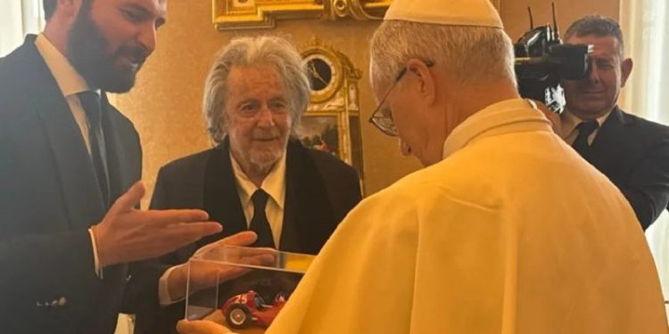 Al Pacino në Vatikan: Një takim historik me Papën Leo XIV