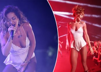 Rita Ora shkëlqen me dukjen provokuese dhe performancën e zjarrtë në Saint-Tropez