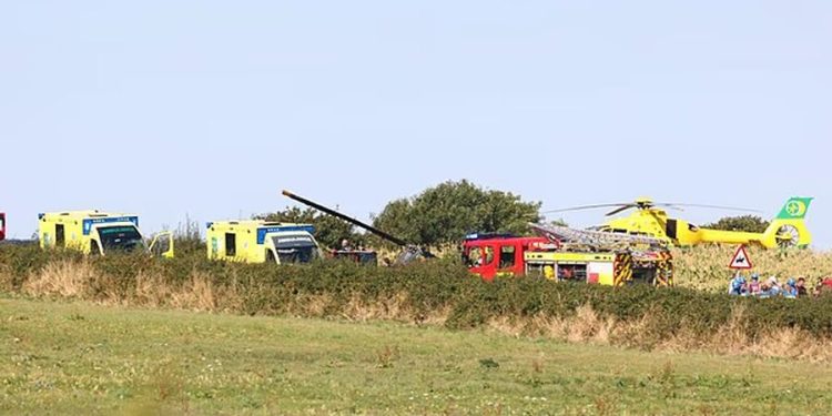 Britani/ Rrëzohet helikopteri turistik në Isle of Wight