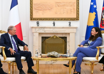 Osmani pret të dërguarin e posaçëm të Francës për Ballkanin Perëndimor, diskutohet mbi sigurinë rajonale