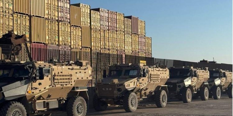 350 trupa britanike vendosen në Kampin Bondsteel në Kosovë