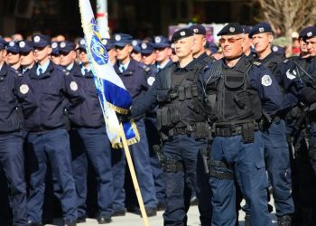 26-vjetori i Policisë së Kosovës, Osmani: Të anëtarësohet në INTERPOL. Kurti: Nuk i la shans krimit në veri