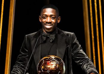 Dembélé futet mes legjendave, fiton “Topin e Artë”