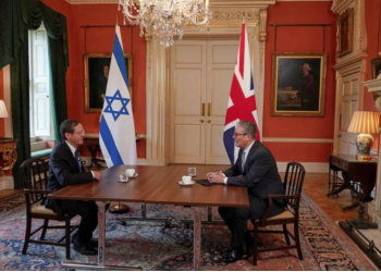 Raportohet për përplasje në takimin mes kryeministrit britanik e presidentit izraelit
