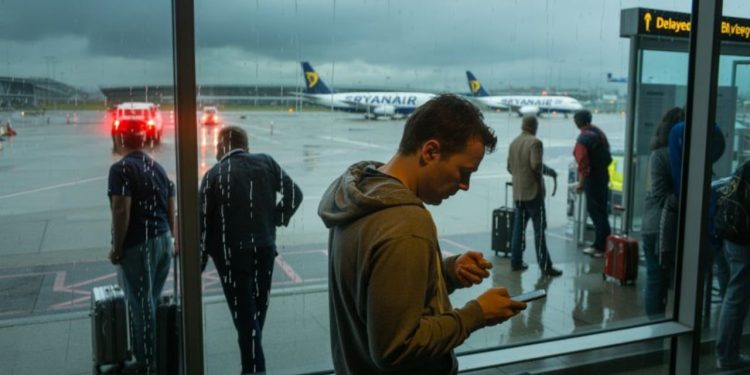 Zjarri shkakton vonesa në aeroportin e Londrës nga ku nisen fluturimet drejt Tiranës dhe Prishtinës