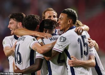 Anglia “shkërmoqi” Serbinë në Beograd, “Tre Luanët” shkëlqejnë me 5 gola