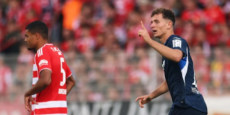 Shkëlqeu me dy gola, Fisnik Asllani në formacionin e javës në Bundesliga