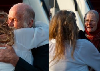 8 muaj në duart e talibanëve, ribashkimi emocional i çiftit britanik me vajzën e tyre