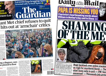 Titujt e Gazetave në UK