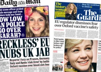 Titujt e Gazetave në UK