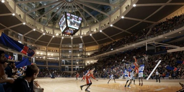 Si do të transformohet Pallati i Sportit “Asllan Rusi”? – Rreth 14 mijë metër katror dhe 6000 vende. Fusha stërvitore dhe hapësira rekreative