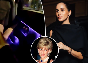 “E papërshtatshme!”/ Meghan Markle filmon veten me këmbët lart në tunelin e tragjedisë së Dianës