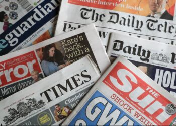 Titujt e Gazetave ne UK