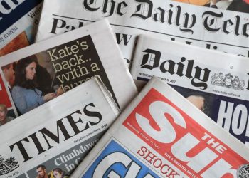 Titujt e Gazetave në UK