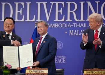 Marrëveshje historike paqeje mes Tajlandës dhe Kamboxhias, e nënshkruar në praninë e presidentit amerikan Donald Trump